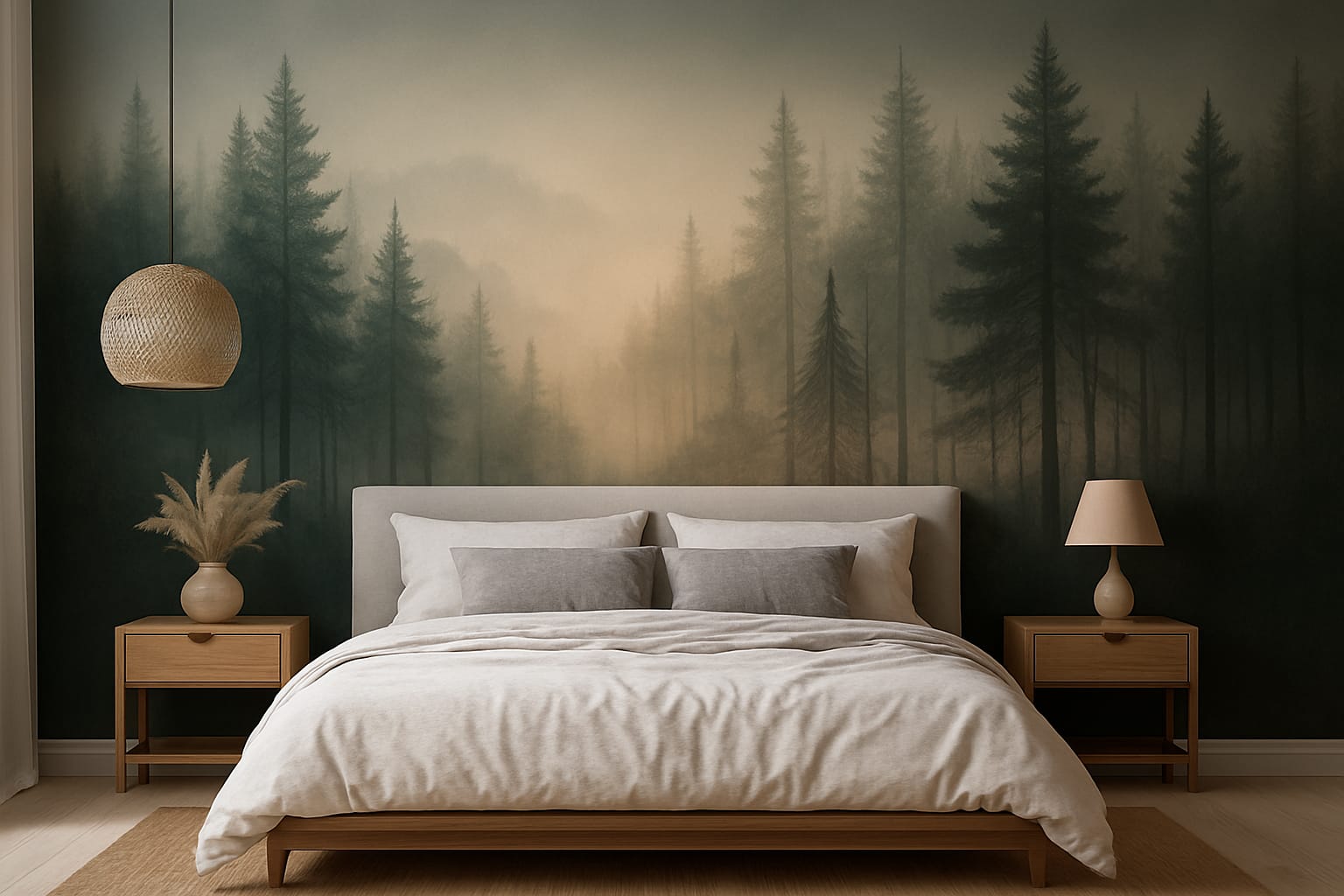 Träume an kunstvollen Wänden – Murals für dein Schlafzimmer